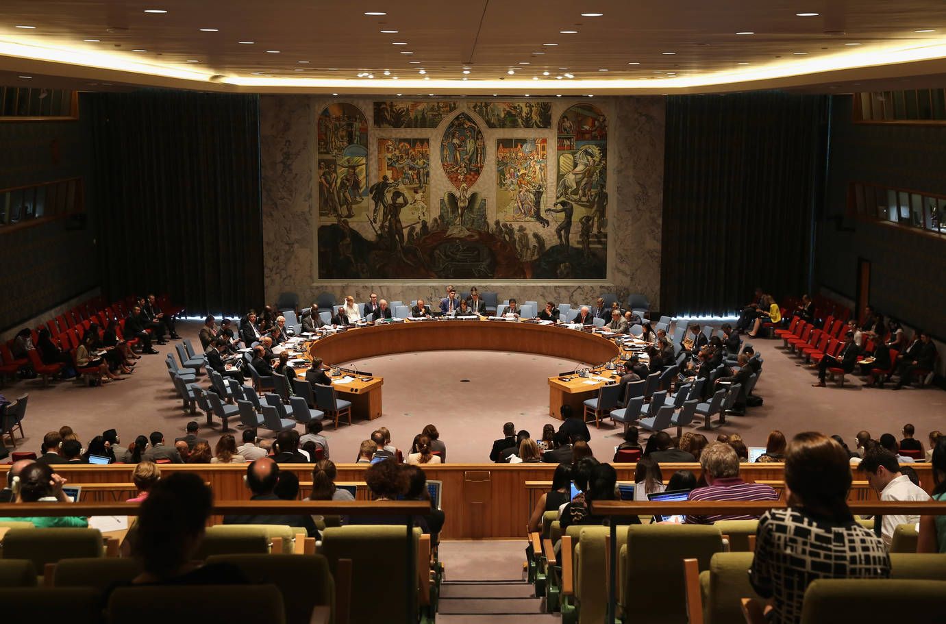 快讯：联合国安理会针对朝鲜再次进行核试验一致通过制裁决议