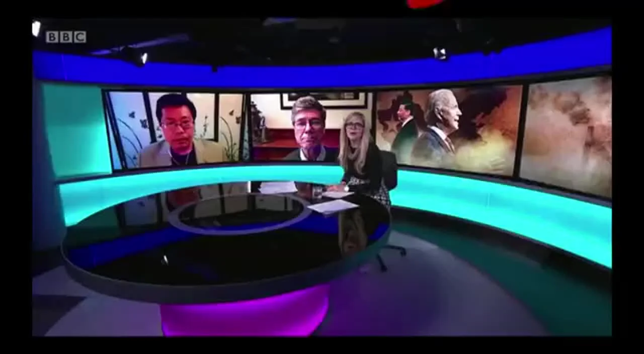 BBC又尴尬,想让嘉宾骂中国对方却一直批美国,主持人几次打断未遂