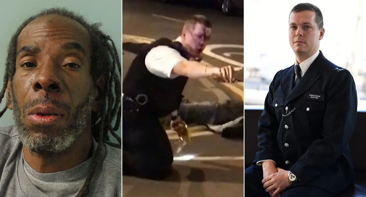 亚太日报 | 美国黑人驾车被警察拦,举着弯刀照着警察的头就砍