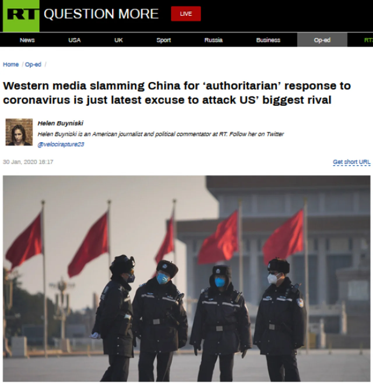 那些指责中国的人,我倒想问问怎么做才是对的