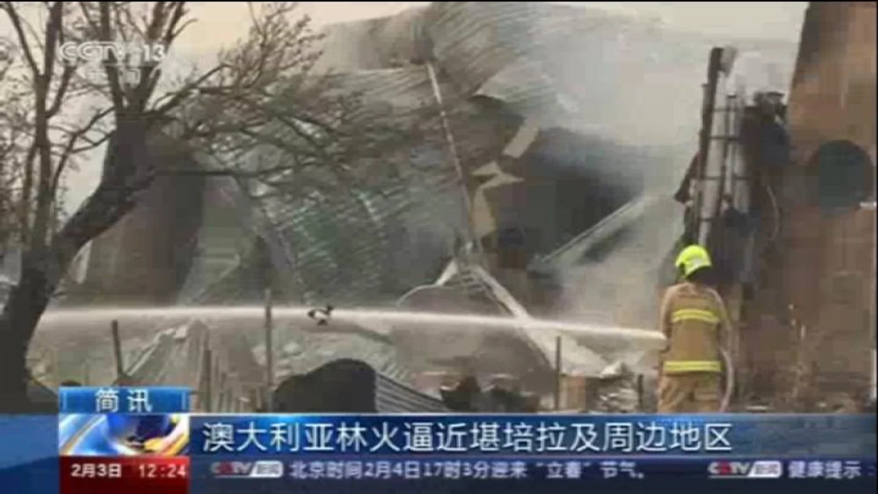 喜忧参半!澳新州大雨扑灭24场大火 引发洪水交通瘫痪