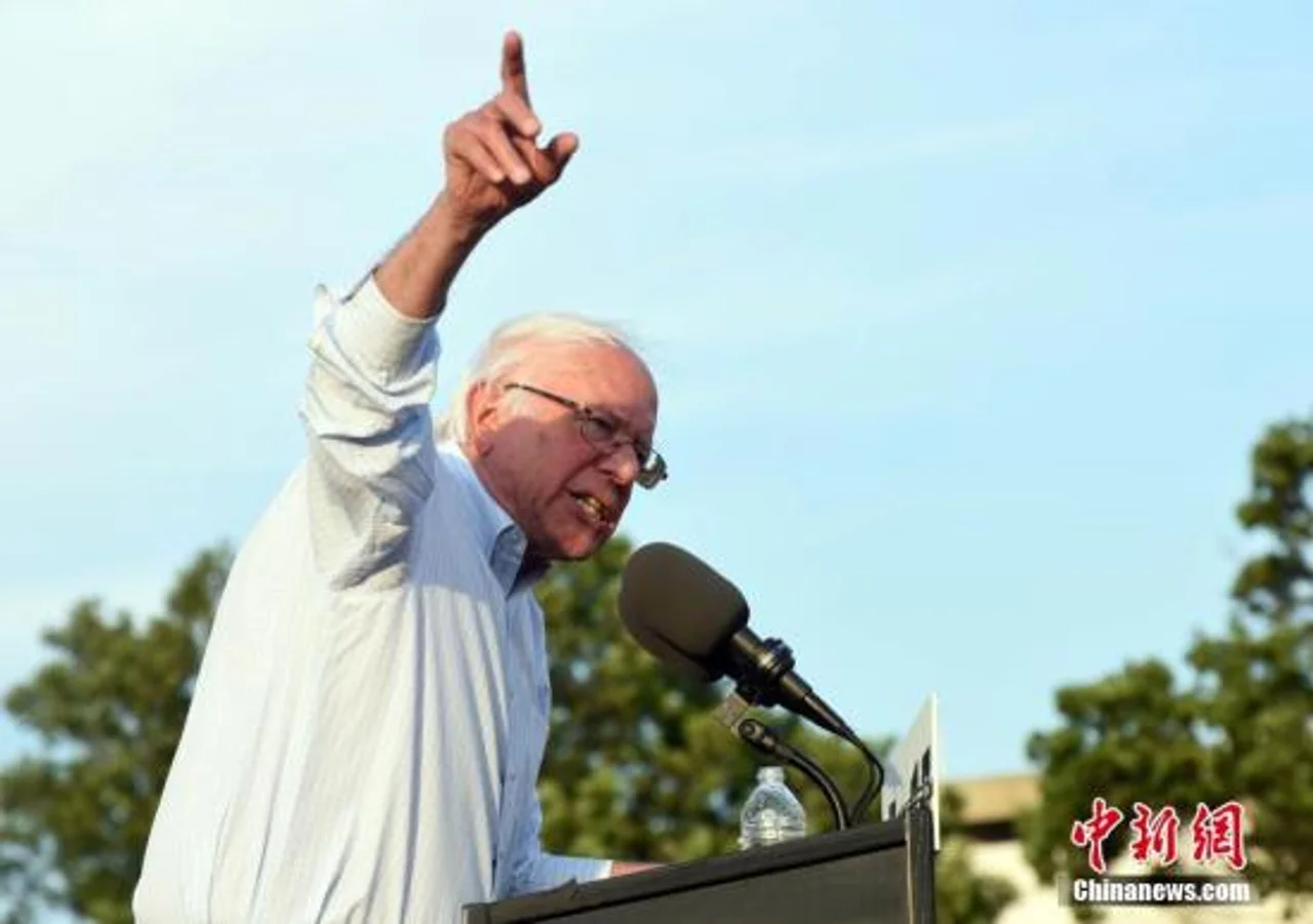 美艾州民主党初选中惜败 桑德斯将寻求重验部分计票