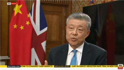 中国防疫行动太慢？刘大使这样回答英媒