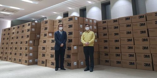 韩媒：上海市向韩国大邱、庆北地区捐赠50万只口罩