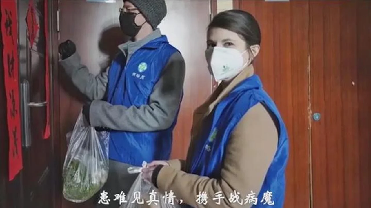 谢谢你们,与中国同行!