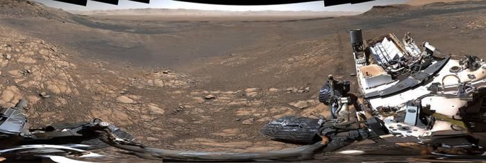 “好奇号”奉上视觉盛宴 NASA公布高清火星全景(图)