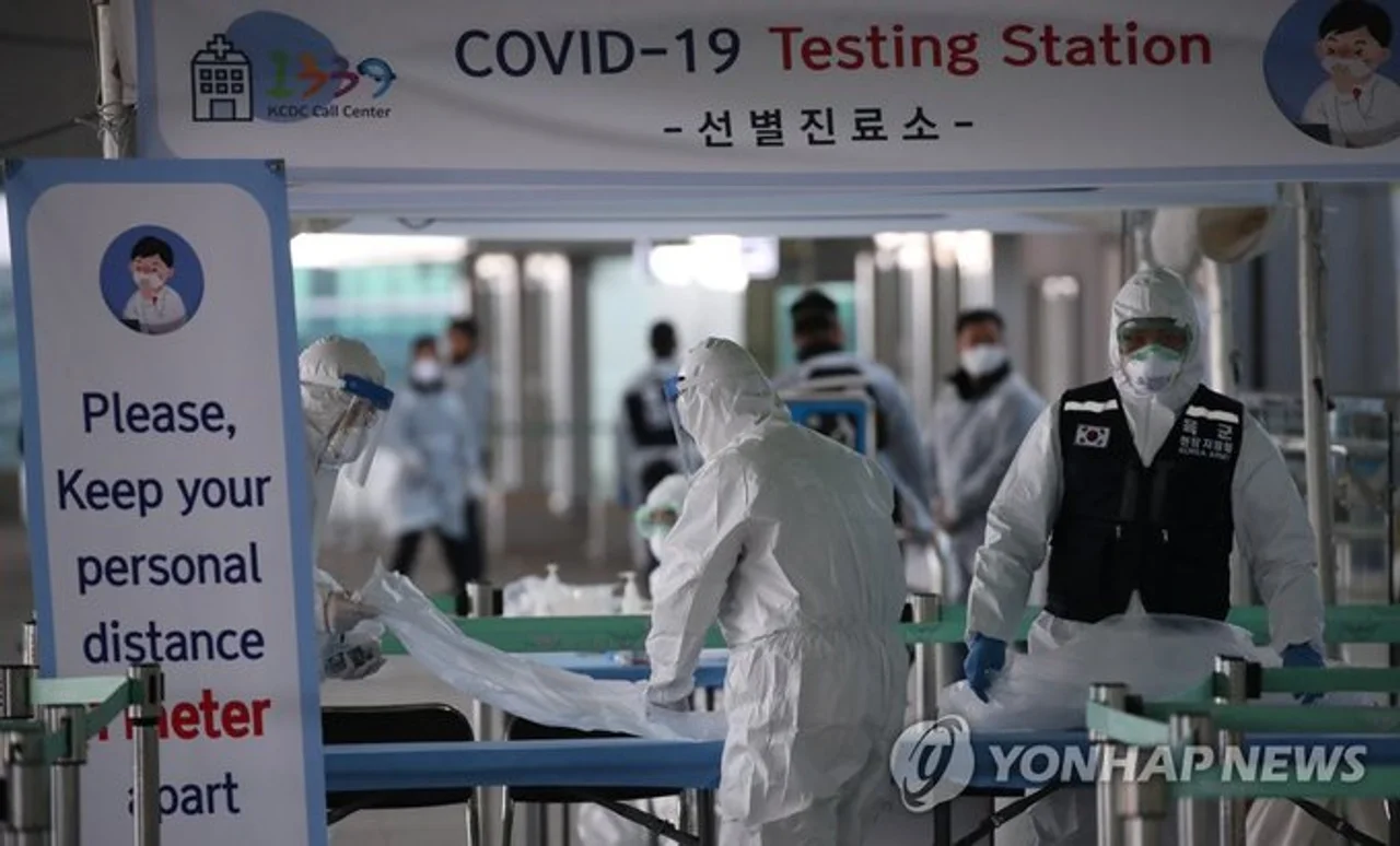 韩国新增78例新冠肺炎确诊病例,累计确诊9661例