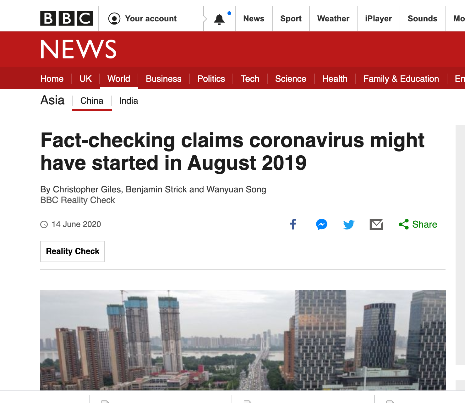BBC对哈佛论文作了“事实核查”