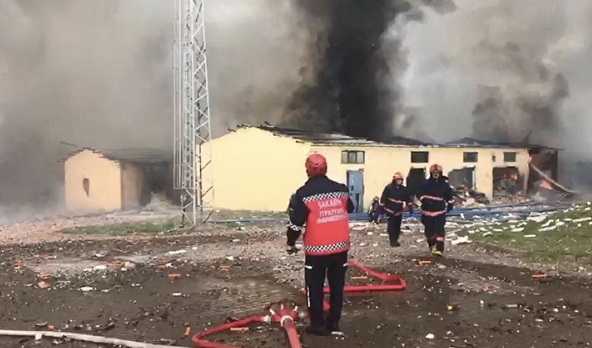 土耳其萨卡里亚一烟花厂发生爆炸 已致2人死亡73人受伤 厂房内情况不明