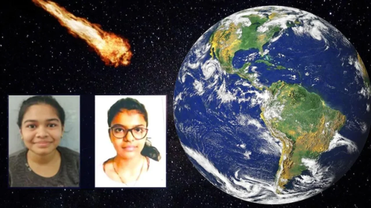 印媒:印度两名中学女生发现一颗小行星即将飞临地球