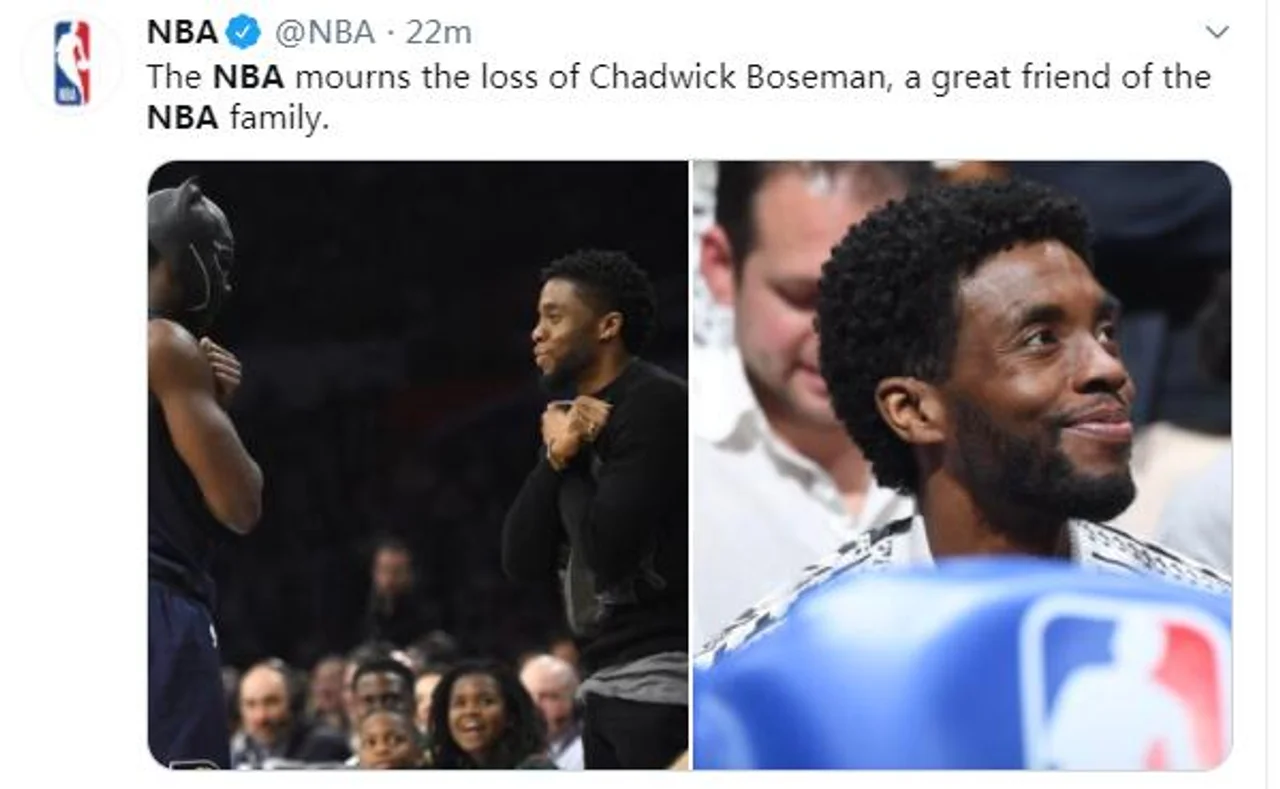 “黑豹”去世,NBA悼念:他是NBA大家庭一位非常好的朋友