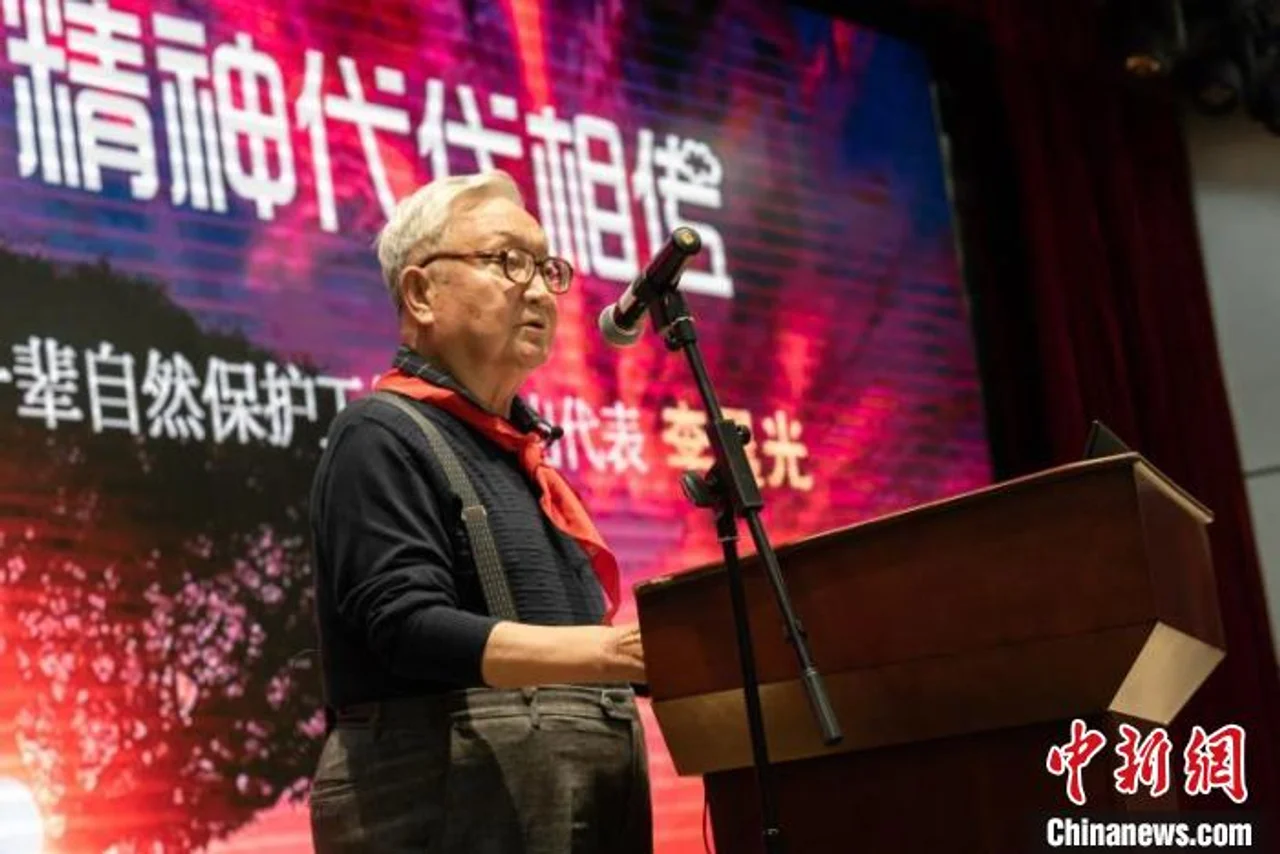 老一辈自然保护工作者开讲“开学第一课” 分享保护自然往事