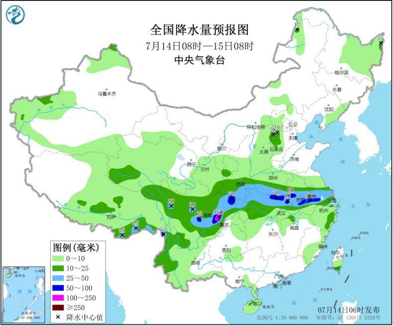 南方新一轮强降雨进入最强时段 江南华南“焖蒸”不下线