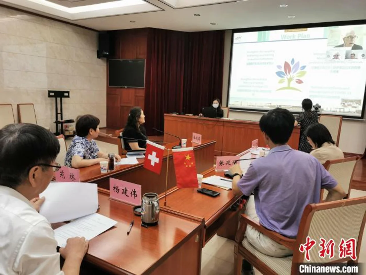 河南省与瑞士方面举行视频会议 交流疫情防控经验