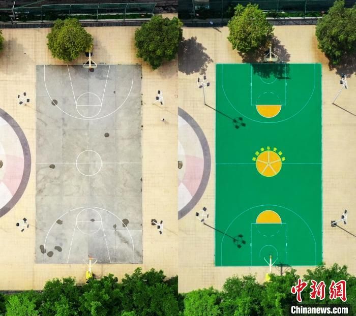 共享单车球场落地广州 2000多条废旧轮胎回收再生