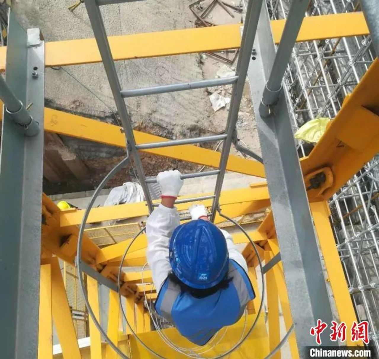 高空中的“工地秀才”:幸福是奋斗出来的