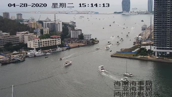 三亚海上游逐步回暖 4月游艇进出港艘次接近去年同期