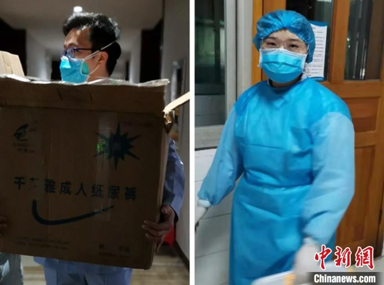 “90后”医护的战“疫”爱情:你奔赴武汉 我坚守成都