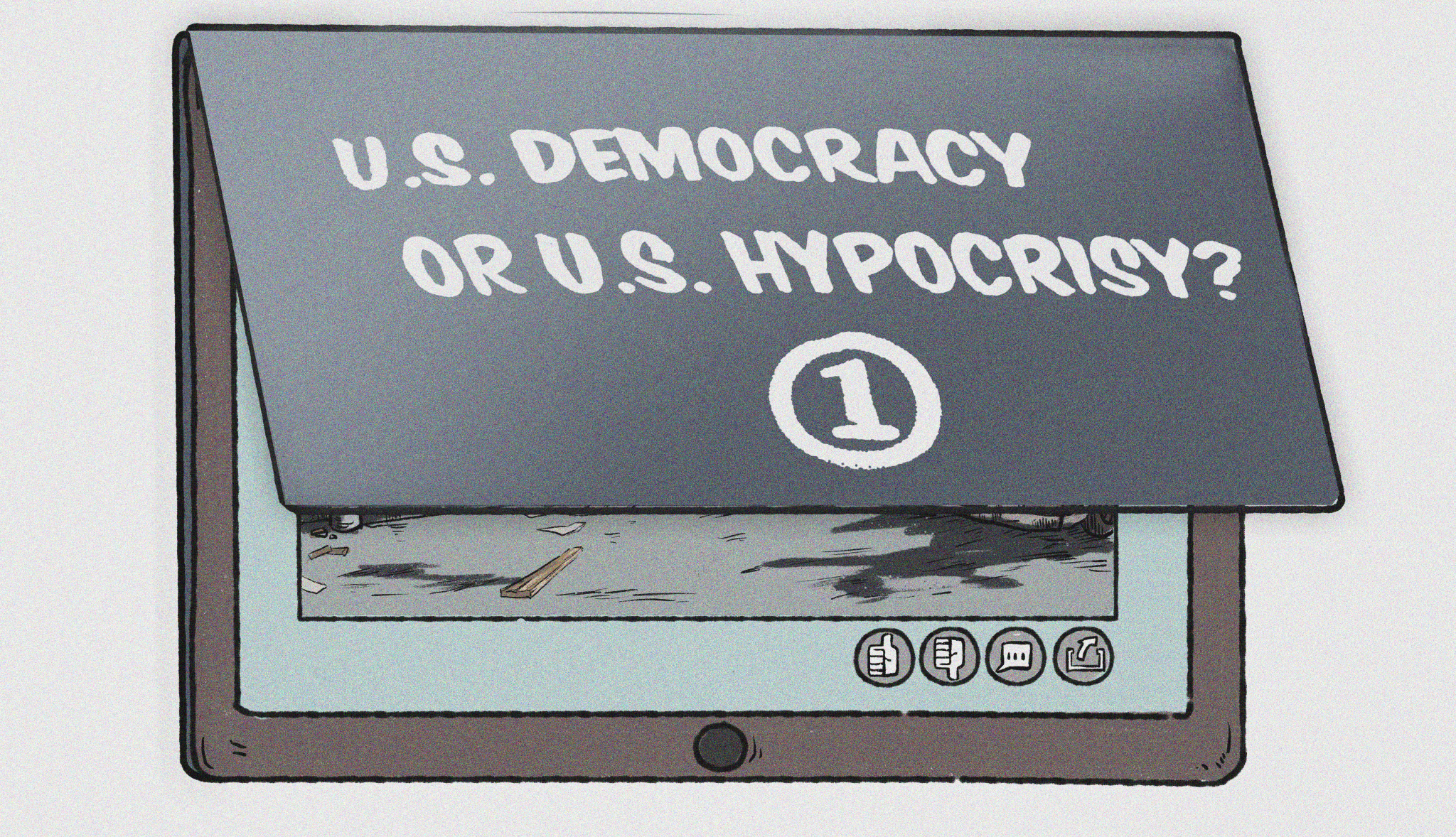 U.S. democracy or U.S. hypocrisy?