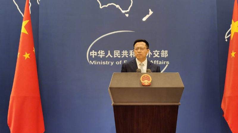 赵立坚回应美国涉疆言论：我给大家讲两个笑话