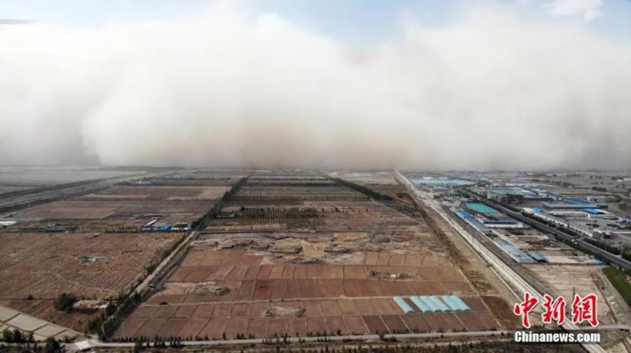 预计5月份,我国北方地区仍可能发生沙尘天气