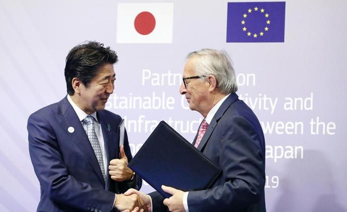 安倍与欧盟签署协议，日欧将加强基础设施建设合作