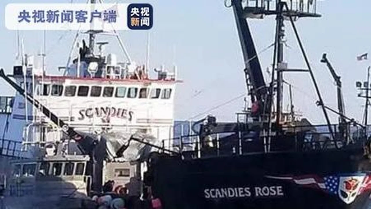 美国阿拉斯加一捕蟹船沉没 5人失踪
