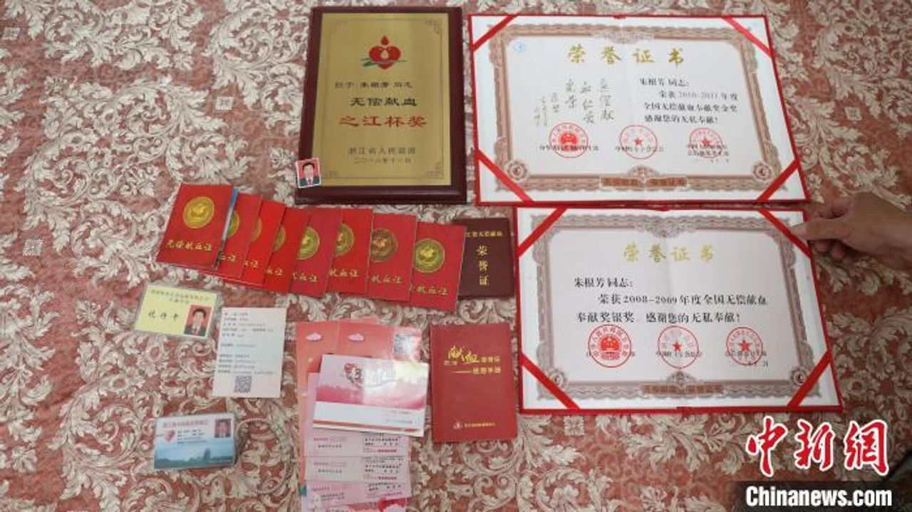 无偿献血17年 浙江吴兴农民用行动诠释人生价值
