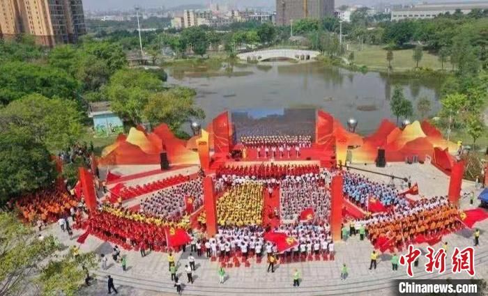 打工城市东莞百万产业工人歌声庆建党100周年