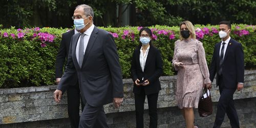 拉夫罗夫：中俄关系处于历史最好水平 西方制裁违逆历史潮流