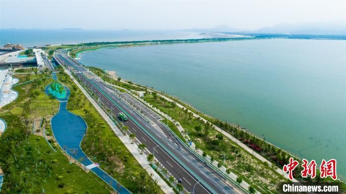 福州市首条园林景观式滨海公路正式通车