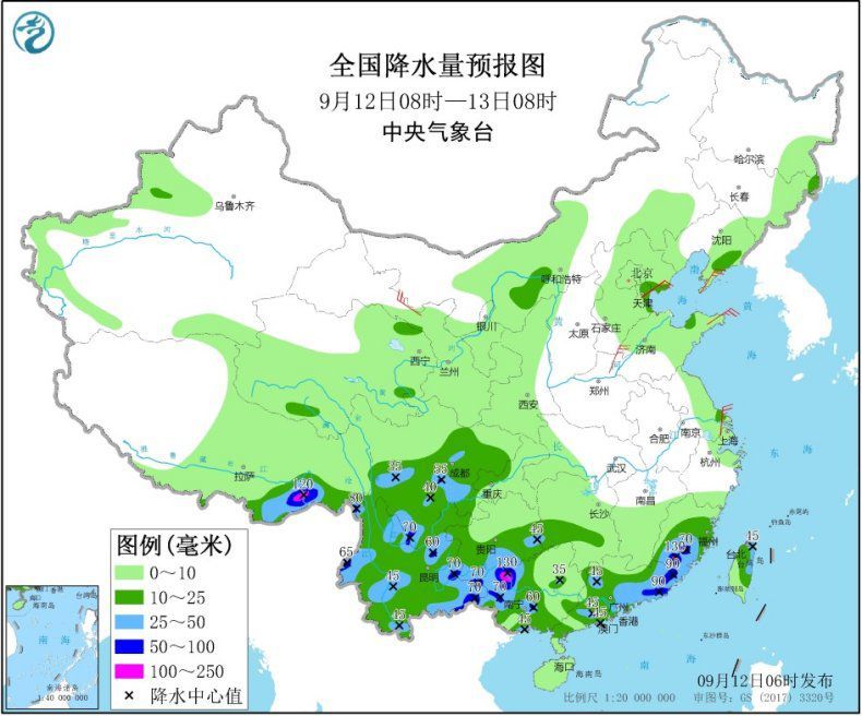 西南地区多降水 云南四川广西等地局地有暴雨