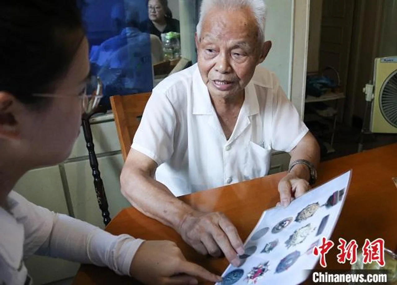 九旬老兵回忆抗战往事:前半生都奉献在了战场