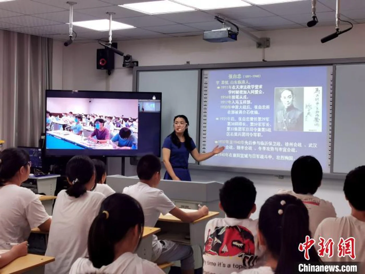 通讯:十里长山埋忠骨 鄂台两地共缅怀