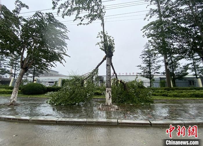 “美莎克”强风暴雨袭吉林 夜间将进入黑龙江