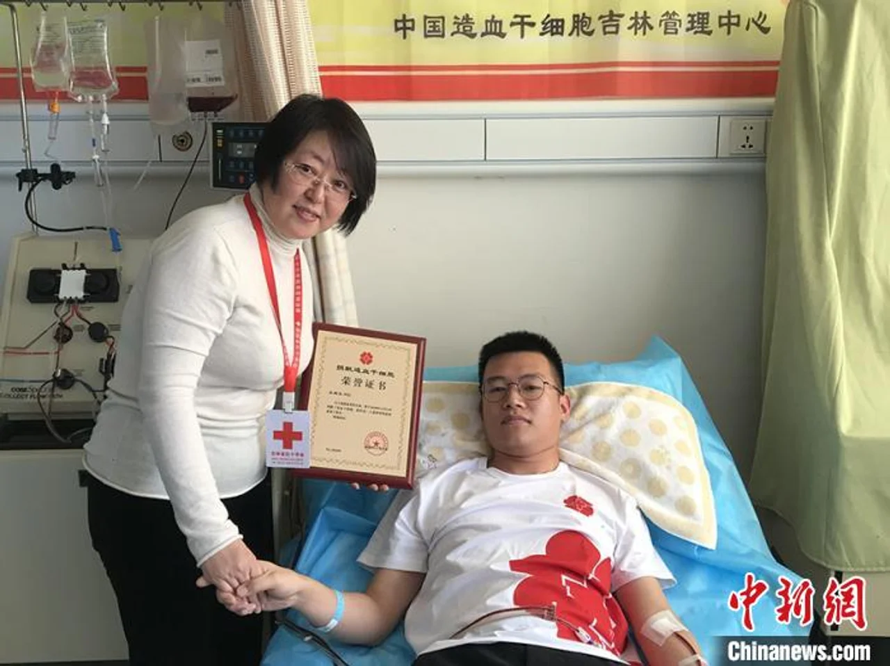 “90后”小伙捐献造血干细胞 吉林省捐献者逾百例