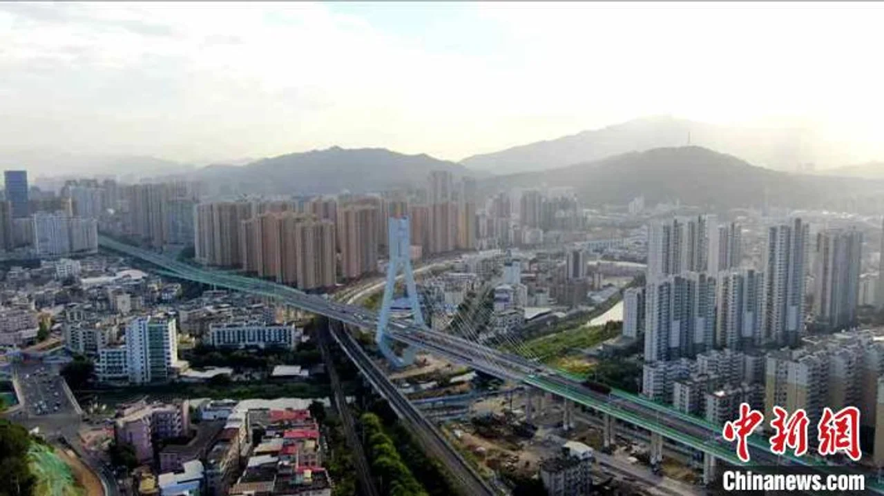福建龙岩大桥全线通车