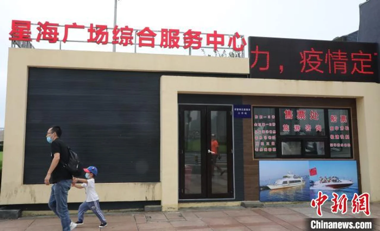 台风“巴威”登陆 辽宁大连各景区关闭