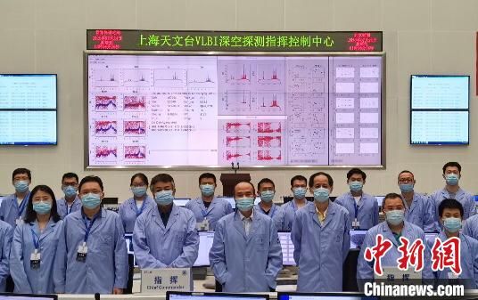 VLBI测轨分系统助“天问一号”探测器完成第一次轨道中途修正