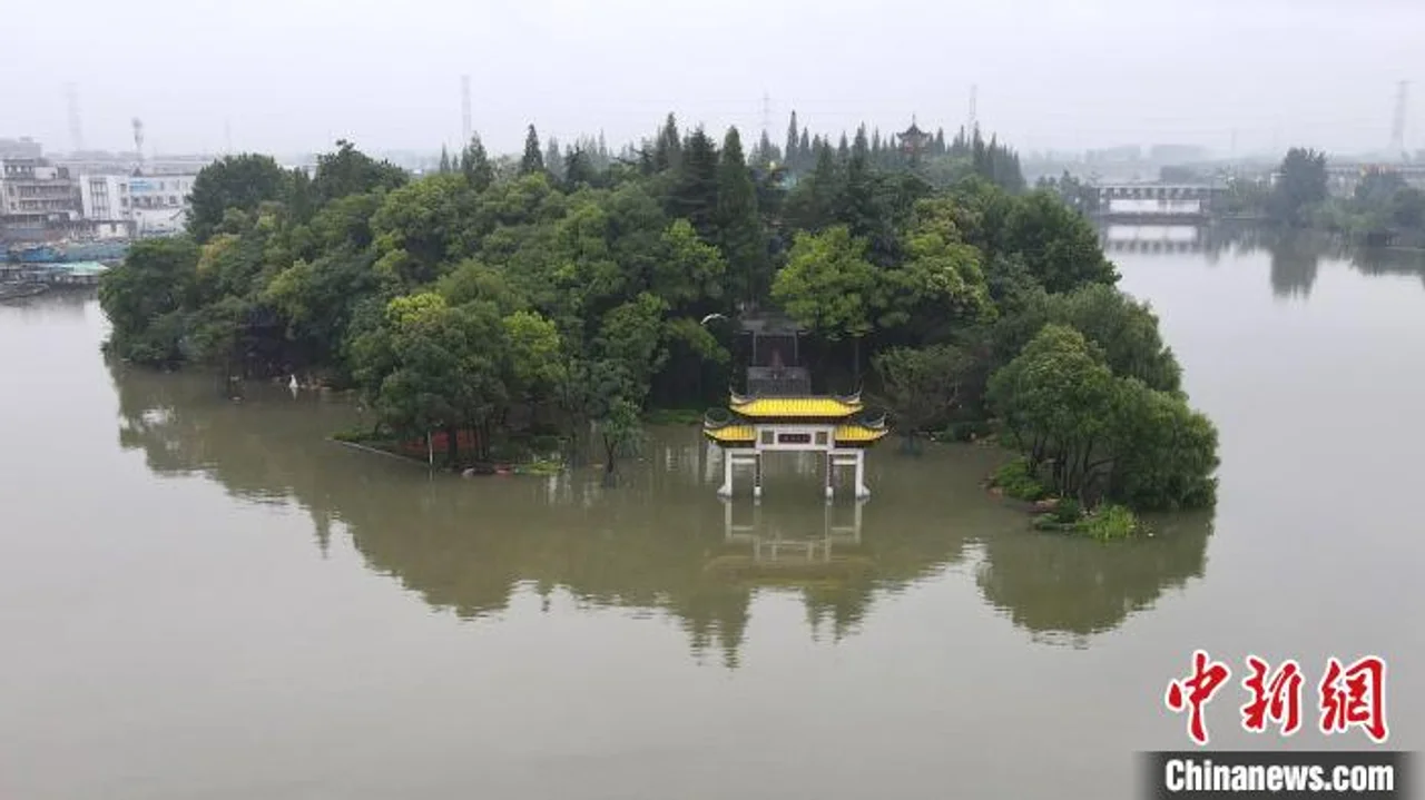 江苏里下河地区水位全线上涨 扬州出梅时间未定