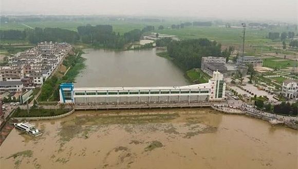 “淮河第一闸”明日或接近保证水位，80多座小型防洪涵严阵以待
