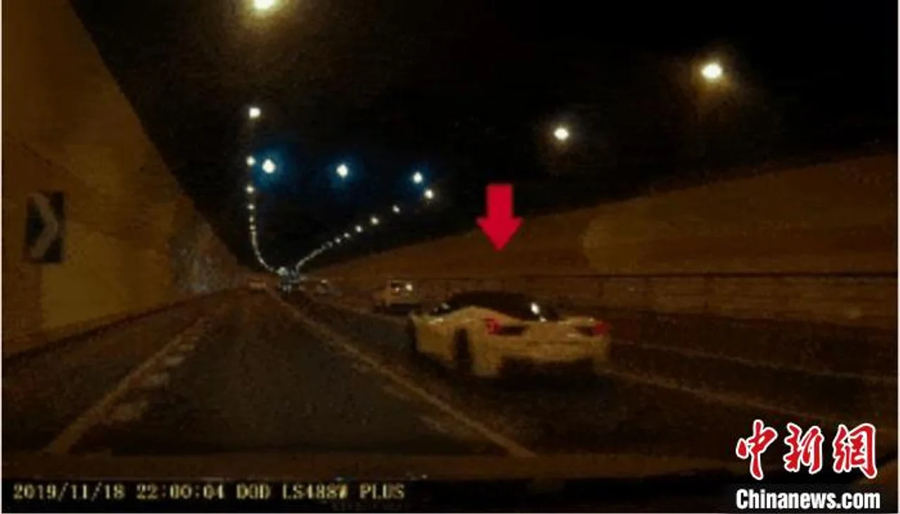 三辆豪车隧道内飙车 司机涉危险驾驶罪均获刑