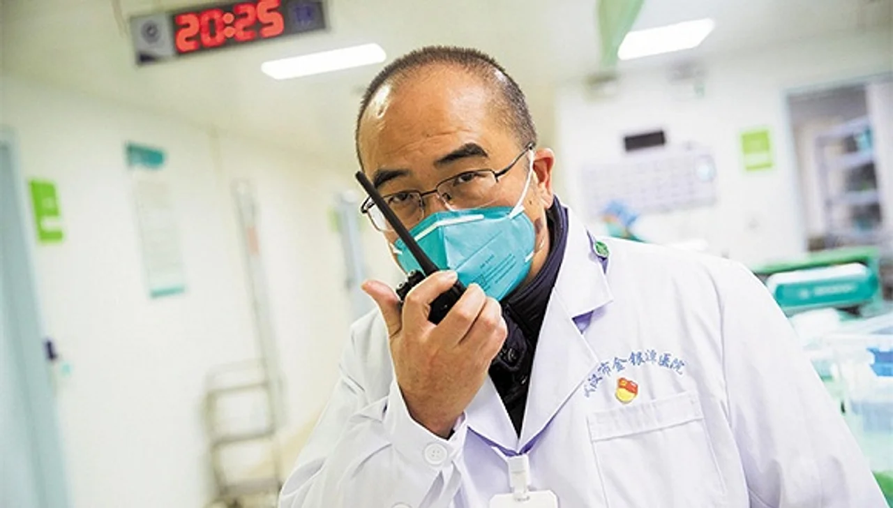 武汉市金银潭医院院长身患渐冻症仍奋战前线,其妻已被感染