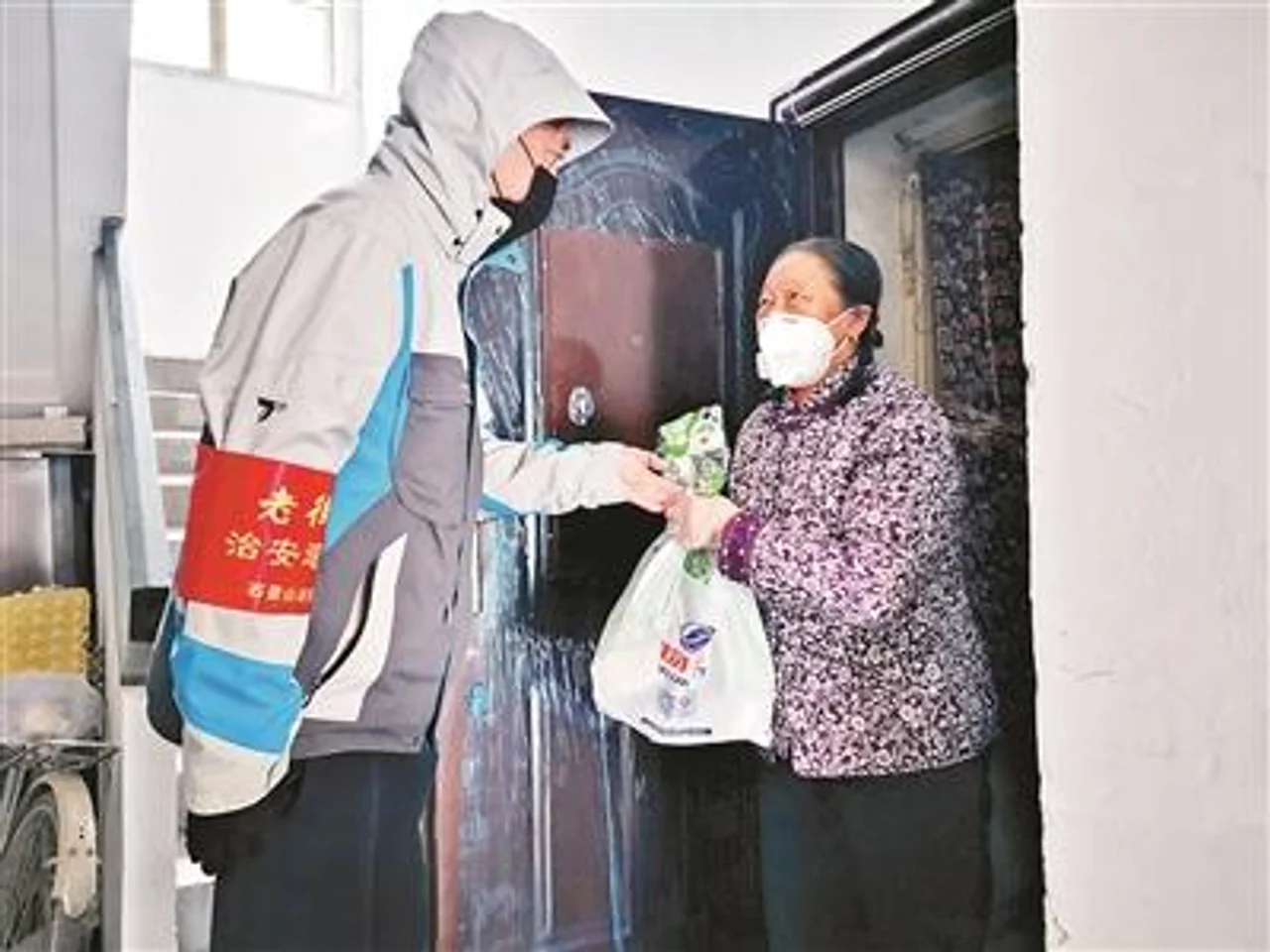 北京社区“红色助力队”为特殊人群“订单式”服务