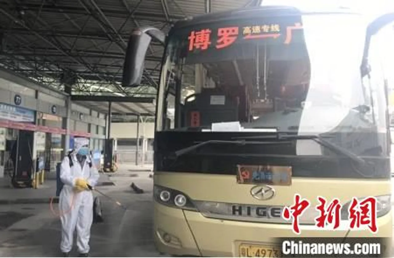 广州天河客运站售票“一人两座” 恢复开行126条班线