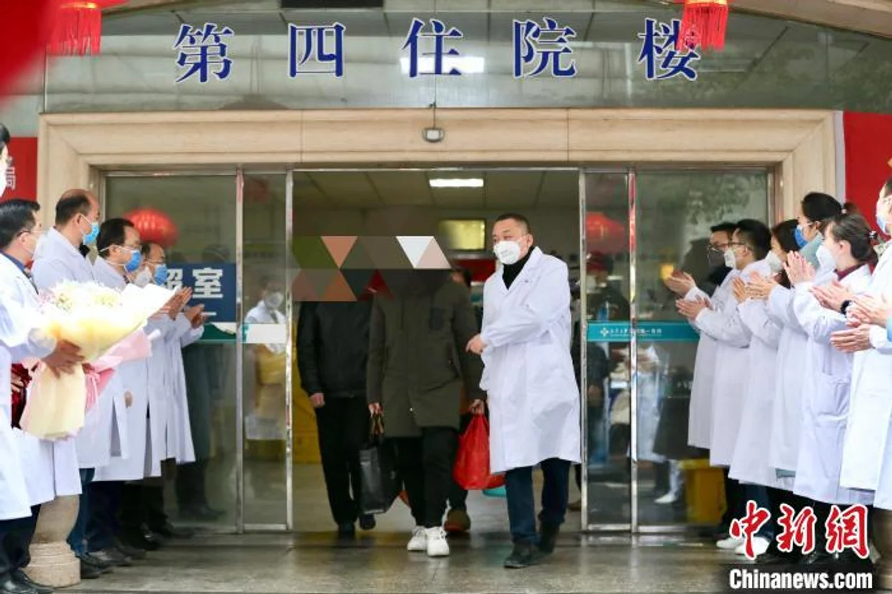 湖南衡阳3名新冠病毒感染肺炎确诊重症患者治愈出院