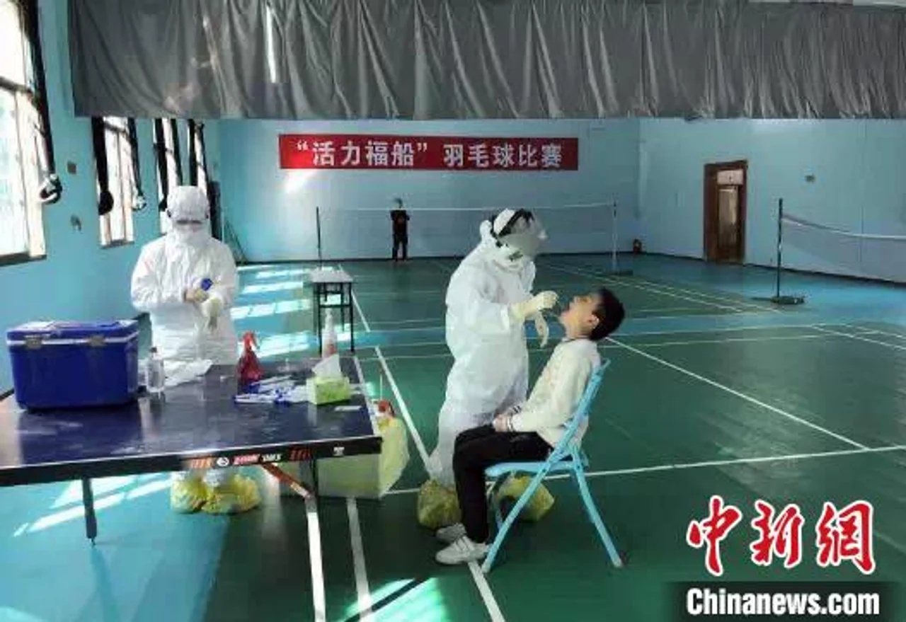 福州免费为员工开展核酸检测 给复工企业送上“定心丸”