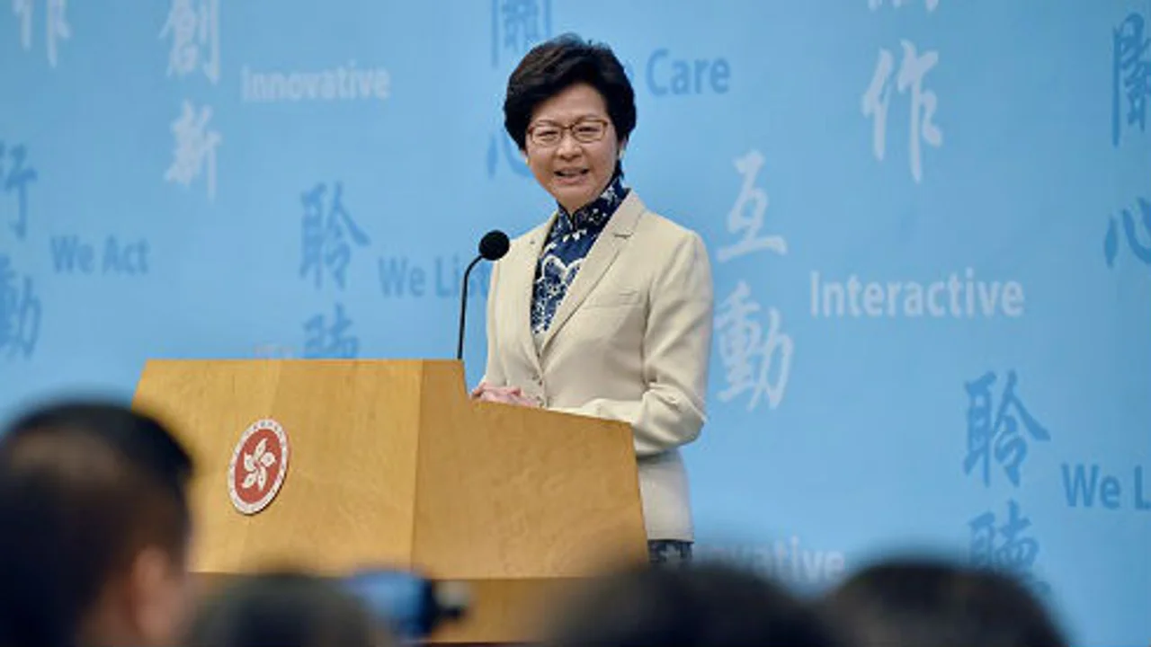 外媒关注:林郑月娥表示将与骆惠宁“无间合作”