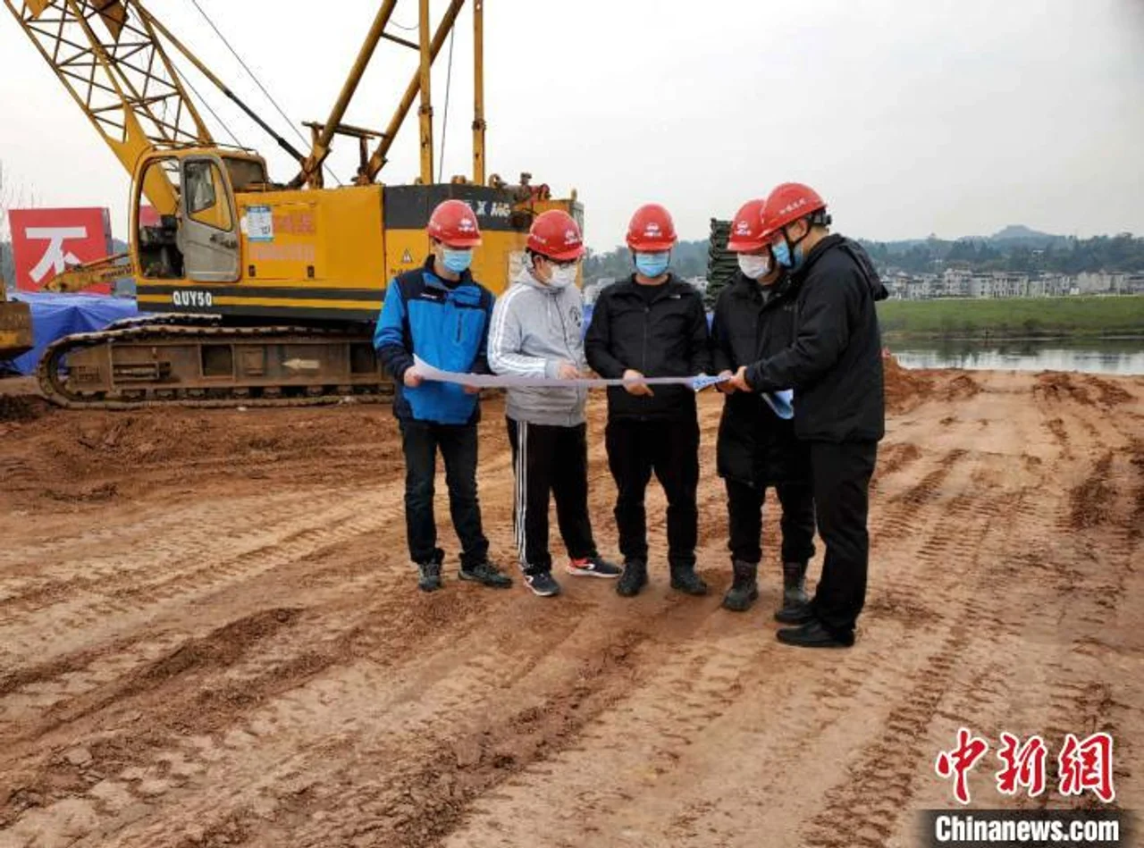 “红色高铁”汉巴南高铁(南充至巴中段)全面复工