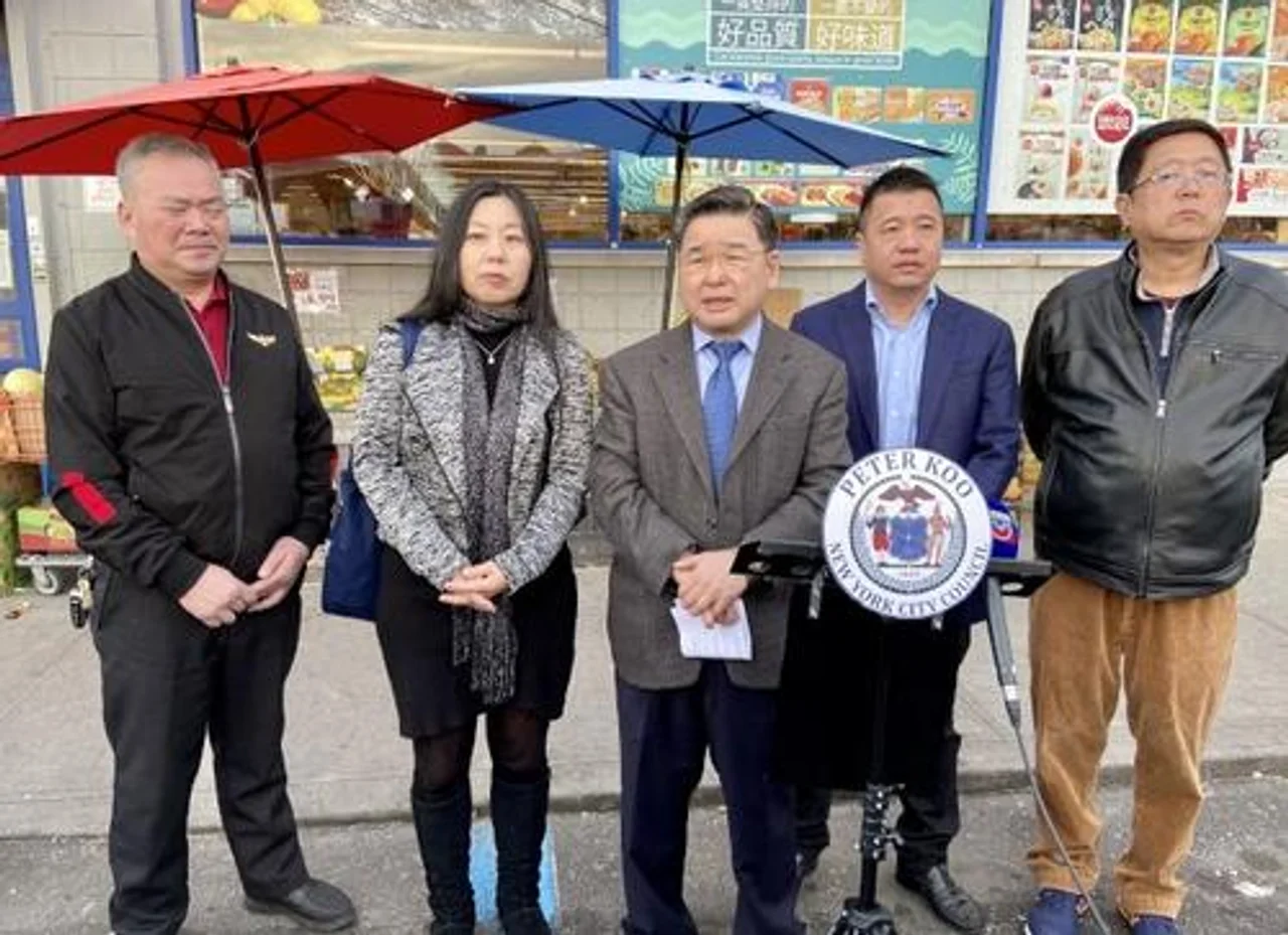 美媒:纽约华人超市员工患新冠肺炎?华裔市议员:别信谣